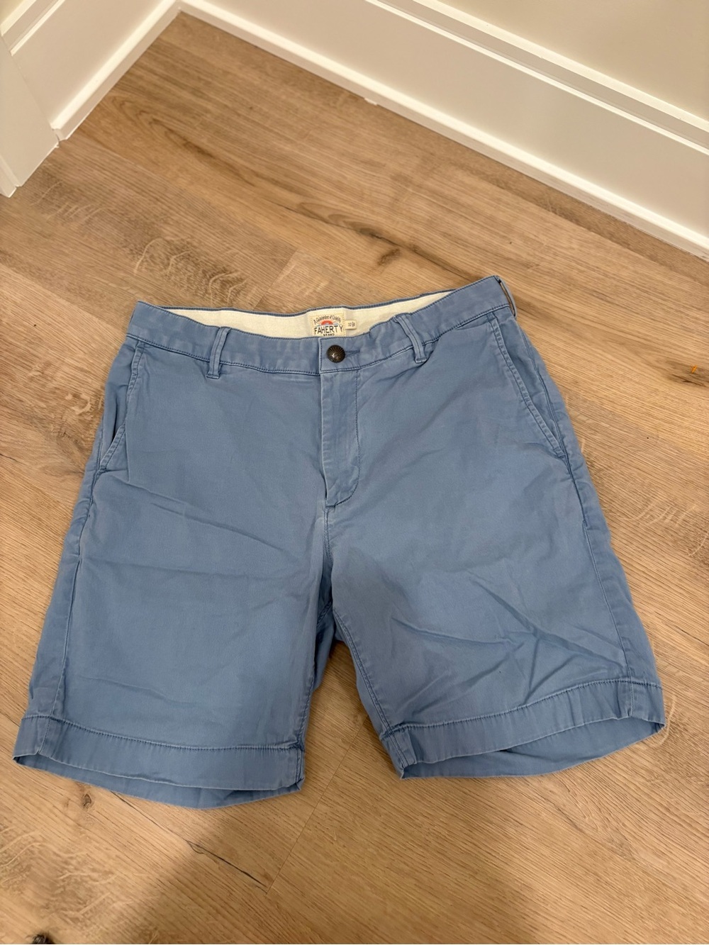 Men’s Faherty Blue Shorts Size 32